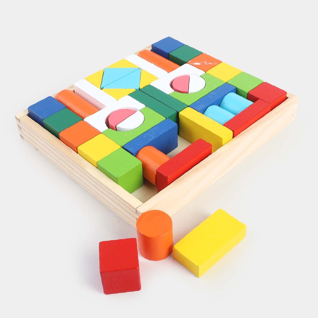 Multi Color Blocks - Shapes Detail