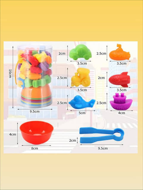 Transport Sorting Toy - Vehicles Detail