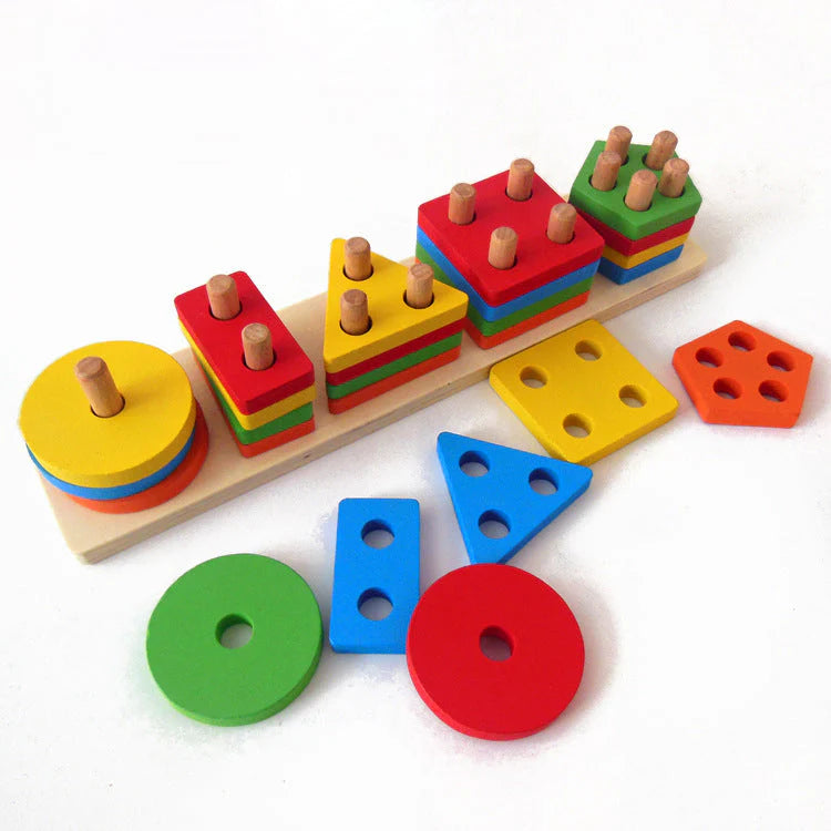 Geometric Shape Sorter - Full Set