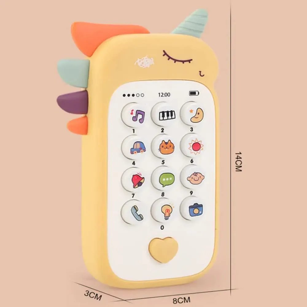 Musical Unicorn Teether Phone