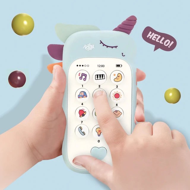 Musical Unicorn Teether Phone