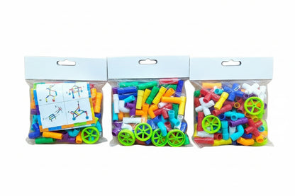Block Education Pipe Building Blocks - Tiny Tinker Toys
