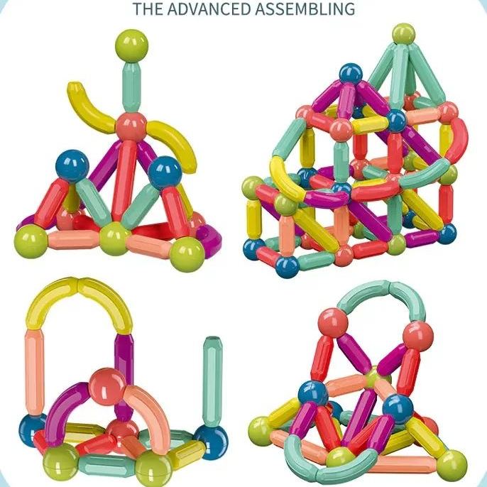 Magnetic Building Sticks - Set Contents