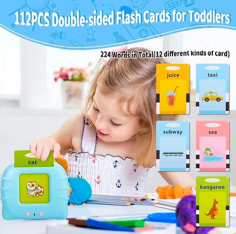Talking Flash Cards - Learning Cards Set