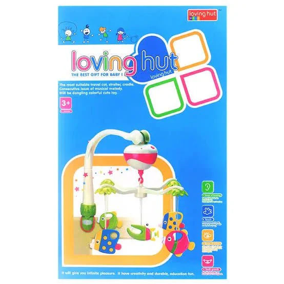 Baby Musical Cot Mobile with Hanging Toys - Tiny Tinker Toys