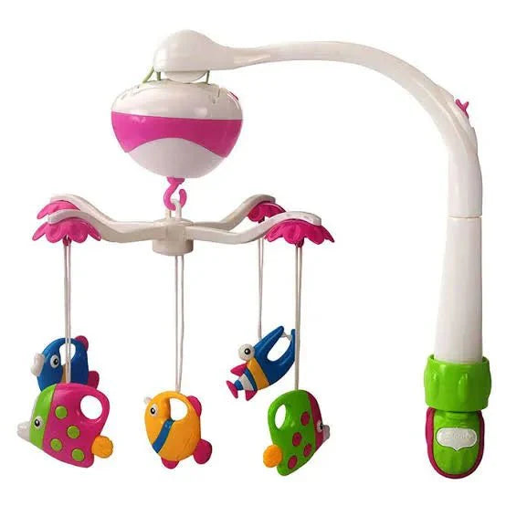 Musical Cot Mobile - Rotating Toys Detail