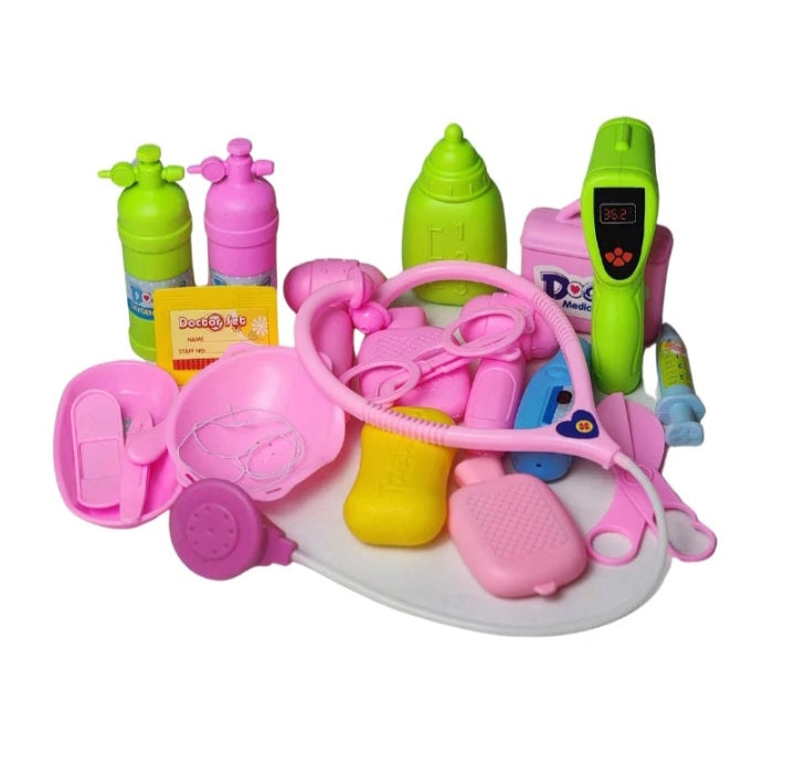 Doctor Play Set for Kids – Medical Kit Toy with Stethoscope & Carry Case