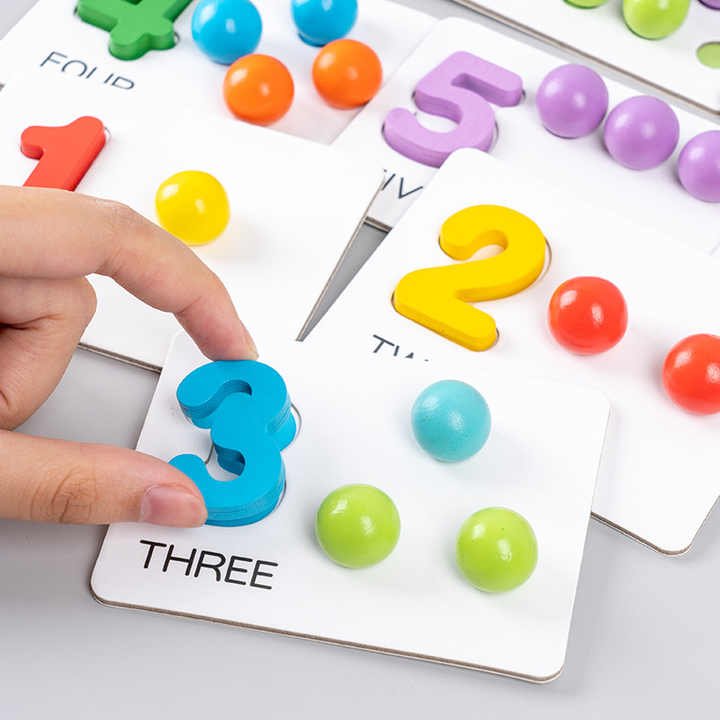 Bead Matching Game - Counting Beads