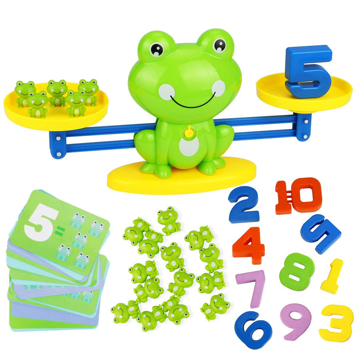 Libra Frog Maths Balance Game - Educational Toy - Tiny Tinker Toys