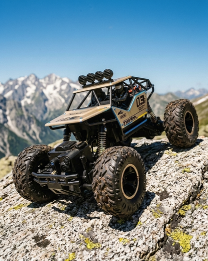 RC rock crawler off-road truck toy