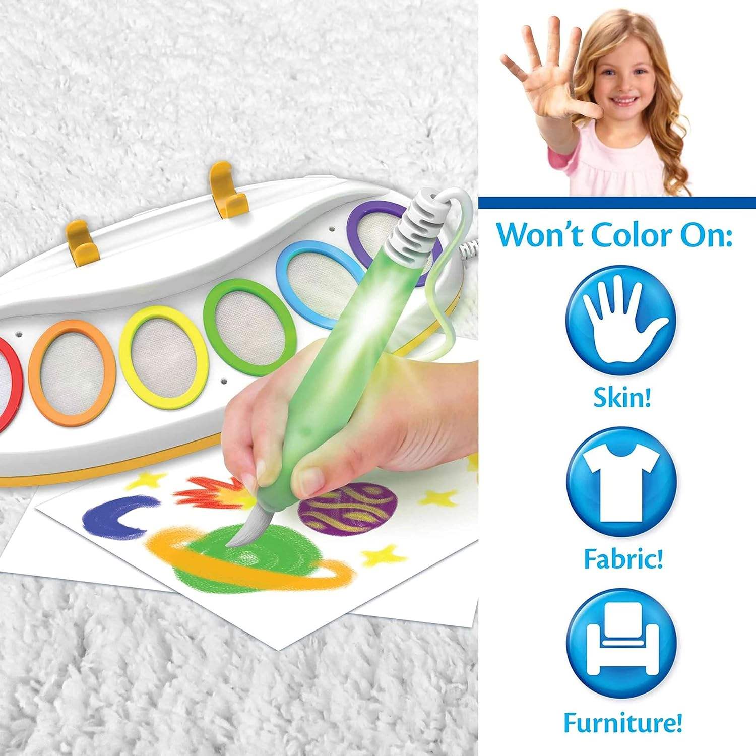 Color draw painting set box for kids