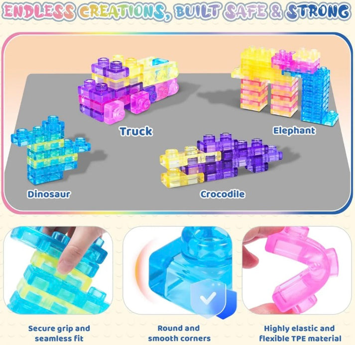 Gummy Blocks - Creative Builds Detail