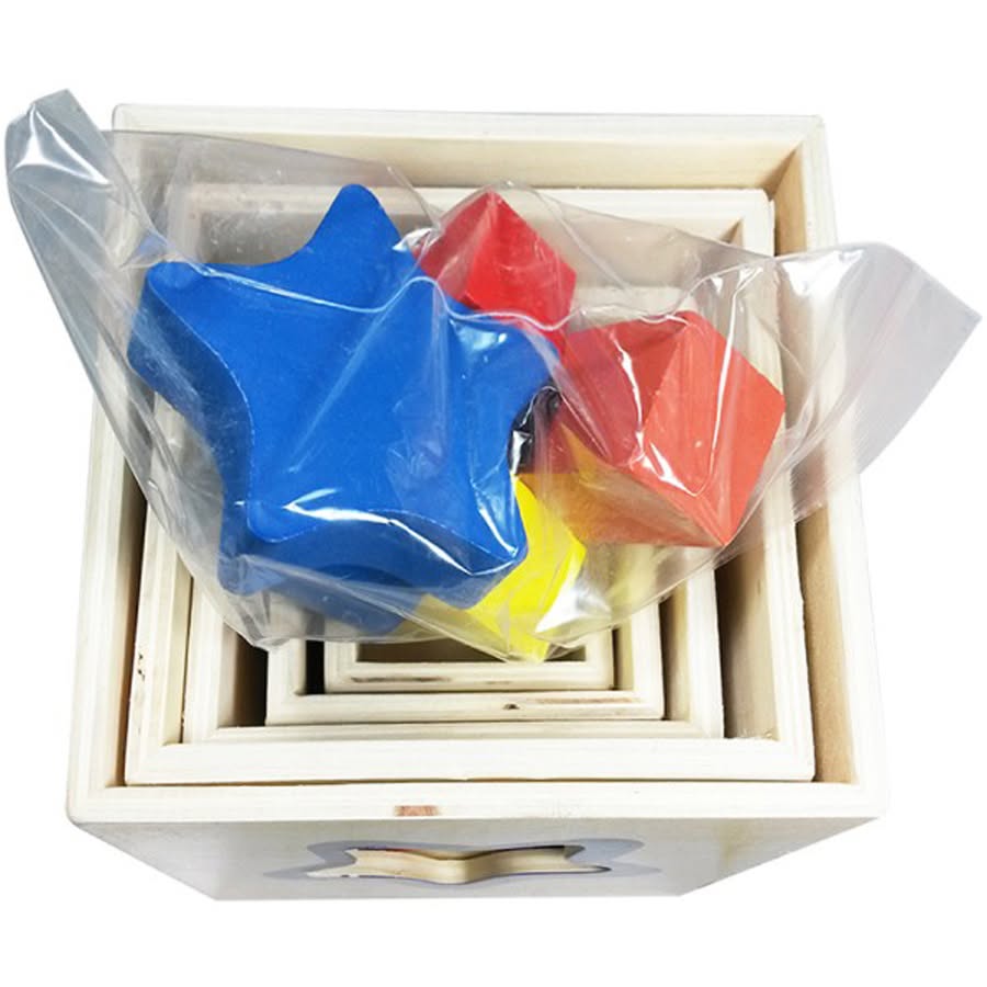 Wooden Shape Sorter - Shapes Detail
