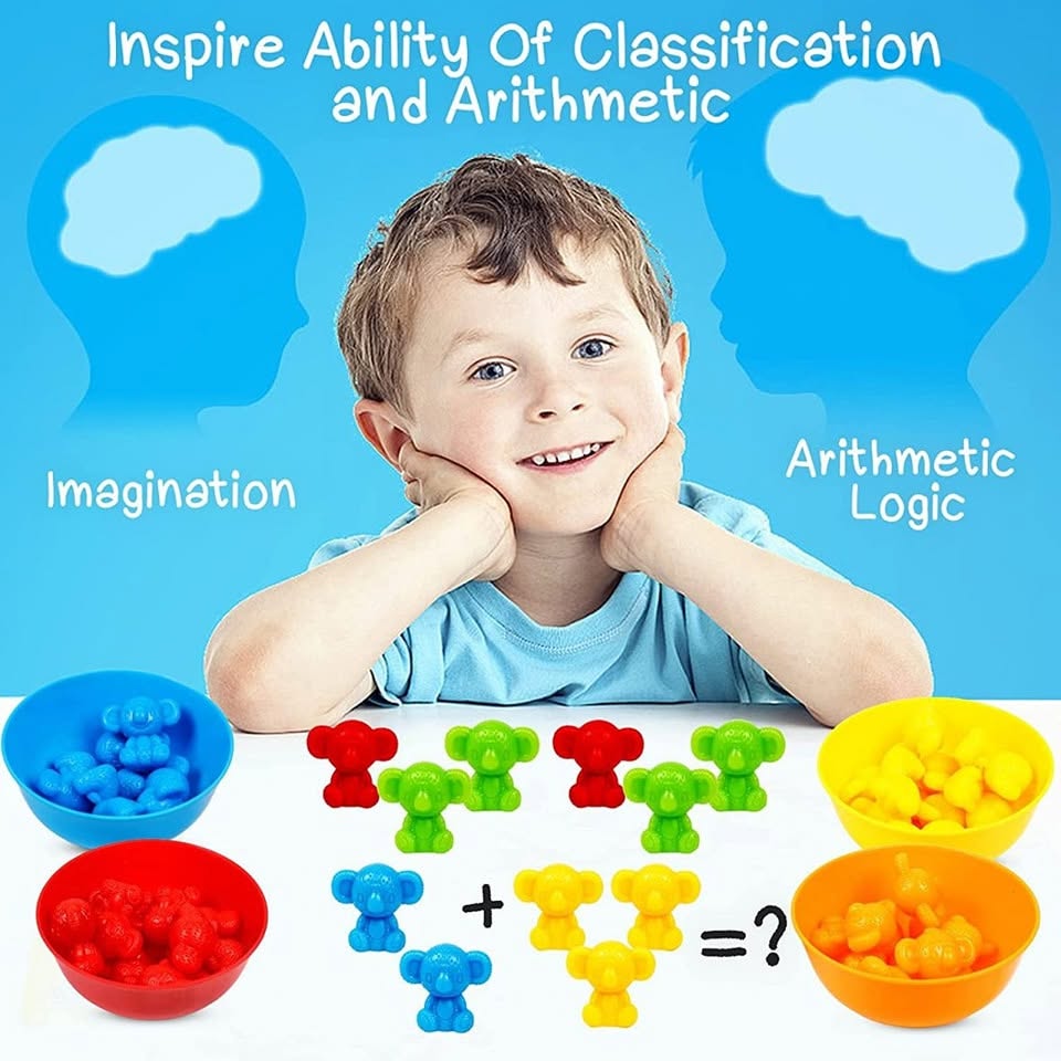 Color Matching Bears - Sorting Play