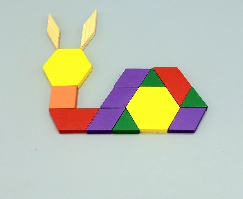 60 Pcs Wooden Puzzle - Artwork Detail