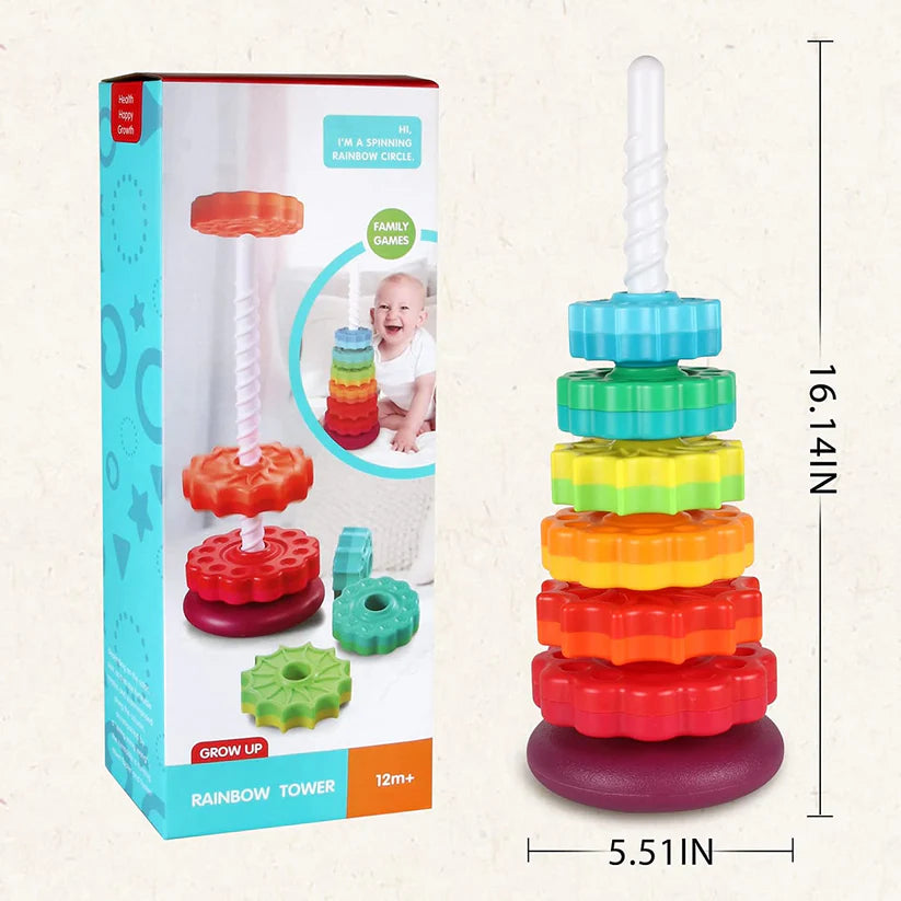 Rainbow Spin Tower - Full Set
