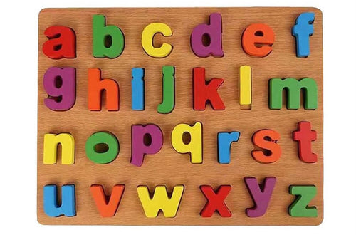 Lowercase ABC Board - Alphabet Learning Toy - Tiny Tinker Toys