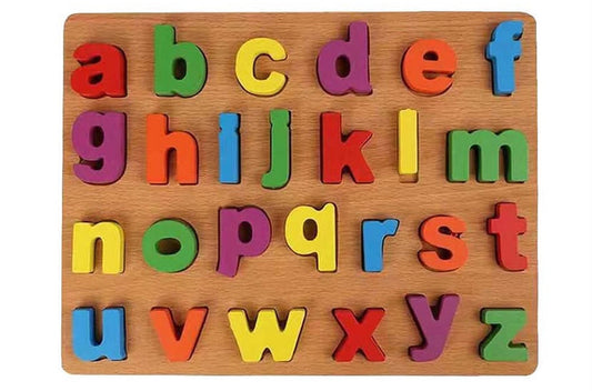 Lowercase ABC Board - Alphabet Learning Toy - Tiny Tinker Toys