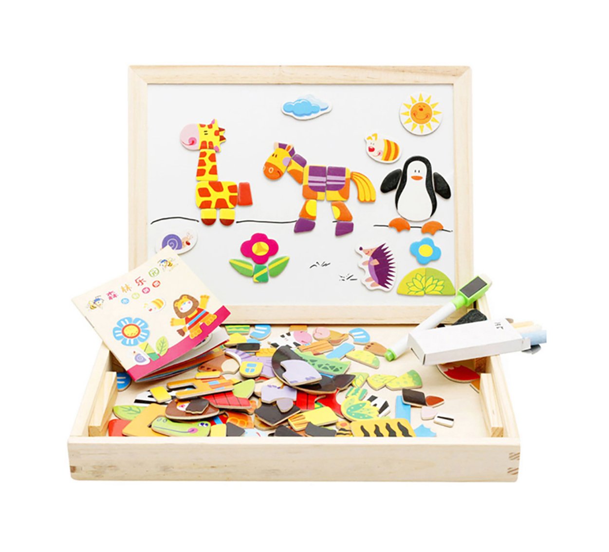 Magnetic Drawing Board - Forest Design