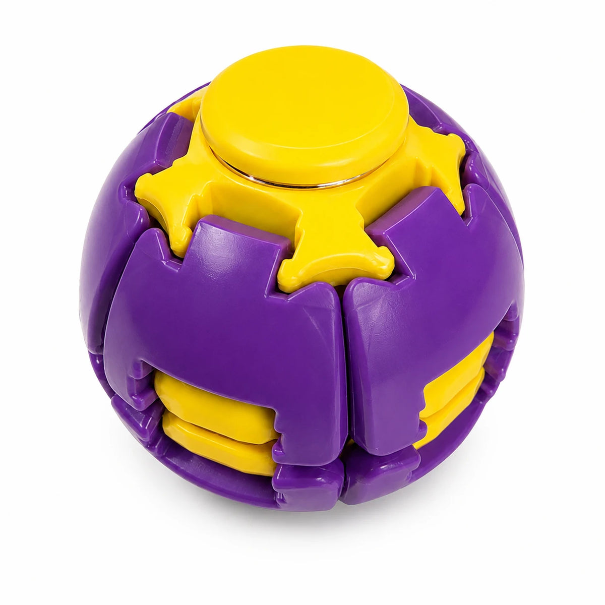 Spinning stress relief ball toy