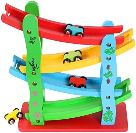 Wooden Ramp Racer - Cars Sliding Detail