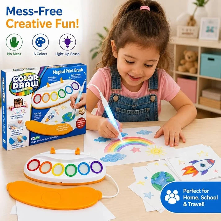 Magical painting coloring set for kids