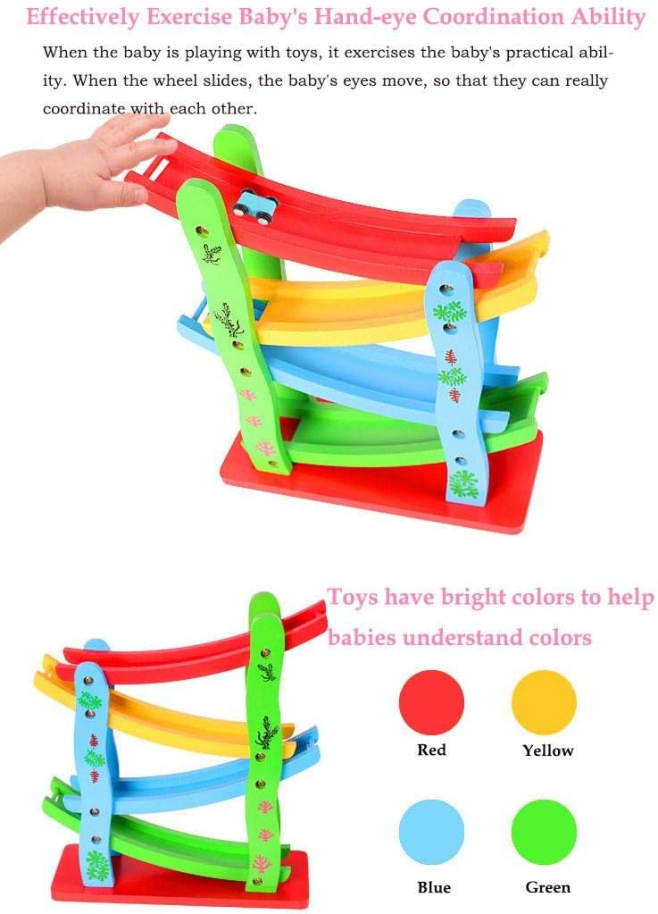Wooden Ramp Racer - Color Cars