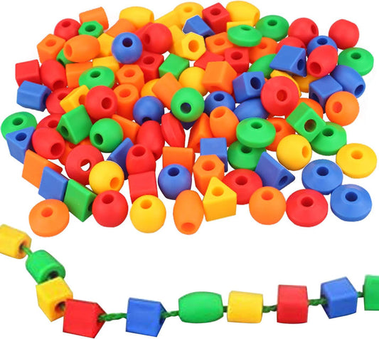 Lacing Beads - Play Detail