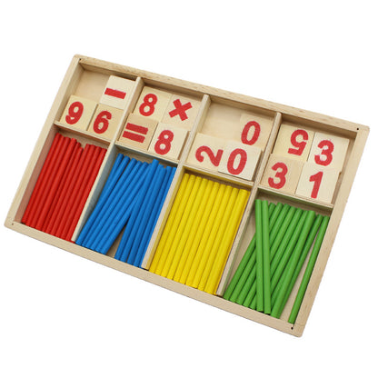 Counting Sticks - Numbers and Symbols Detail