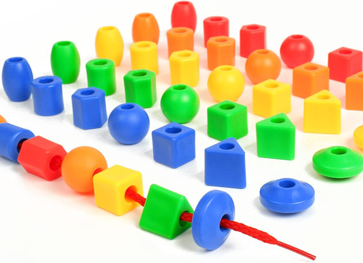 Lacing Beads - Colors Detail