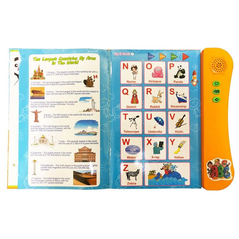 Electronic Study Book / Intelligence Book – Talking English Learning Book for Kids