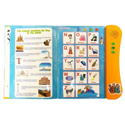 Electronic Study Book / Intelligence Book – Talking English Learning Book for Kids