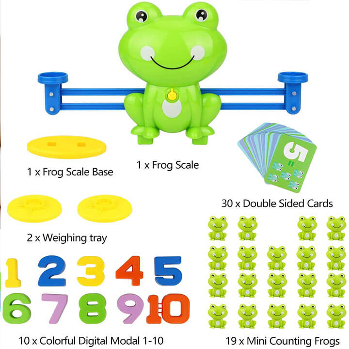 Libra Frog Maths Balance Game