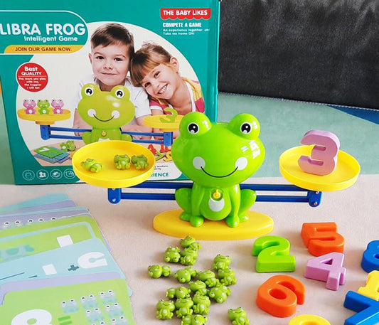 Libra Frog Maths Balance Game