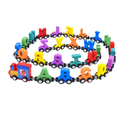 Magnetic Alphabet Train