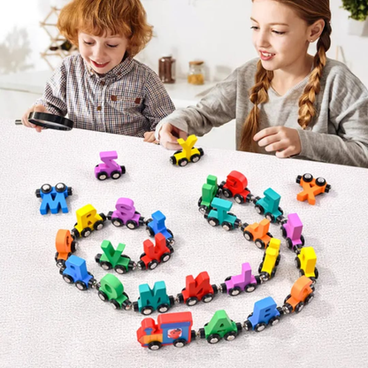 Magnetic Alphabet Train