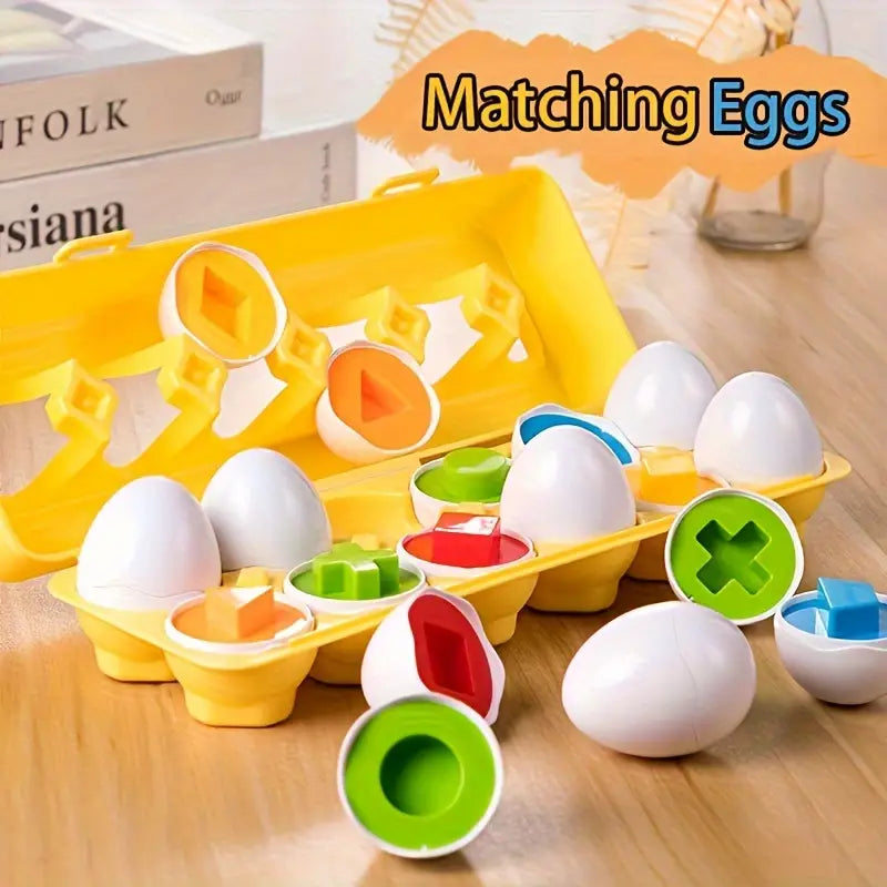 Matching Eggs - Play Detail