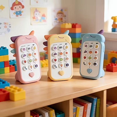 Musical Unicorn Teether Phone
